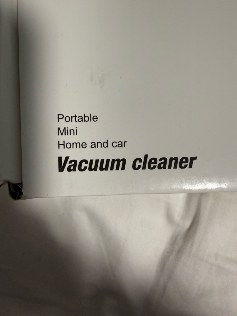 Portable Mini Vacuum Cleaner - Silver/Black - Picture 2 of 9